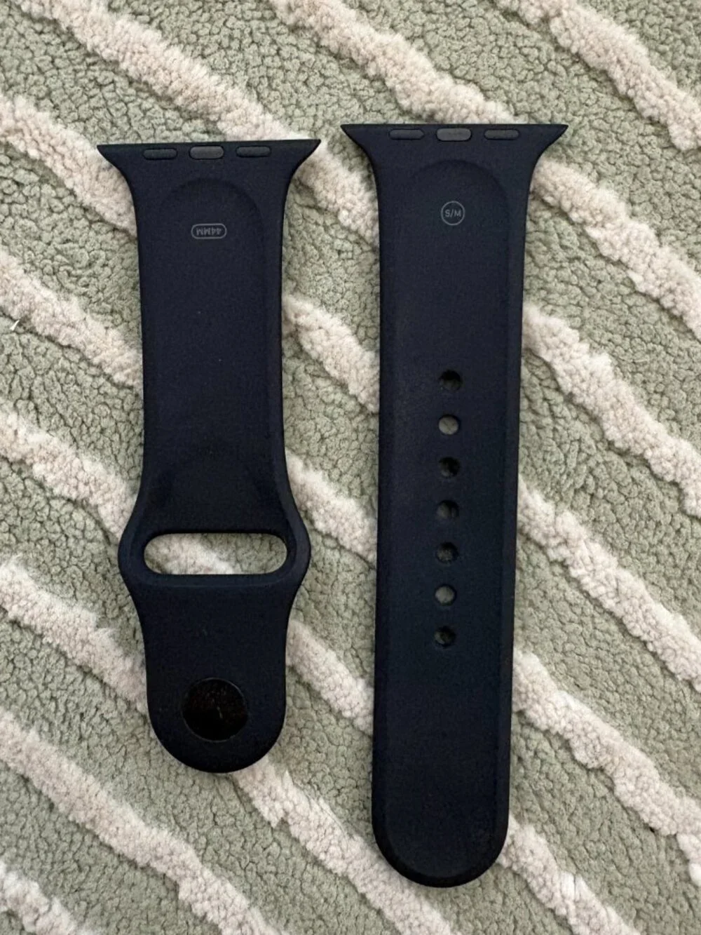 Brand New! Official Apple Watch Sport Band - Black 44mm (S/M)